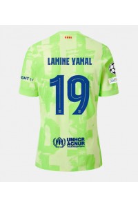 Barcelona Lamine Yamal #19 Voetbaltruitje 3e tenue 2024-25 Korte Mouw